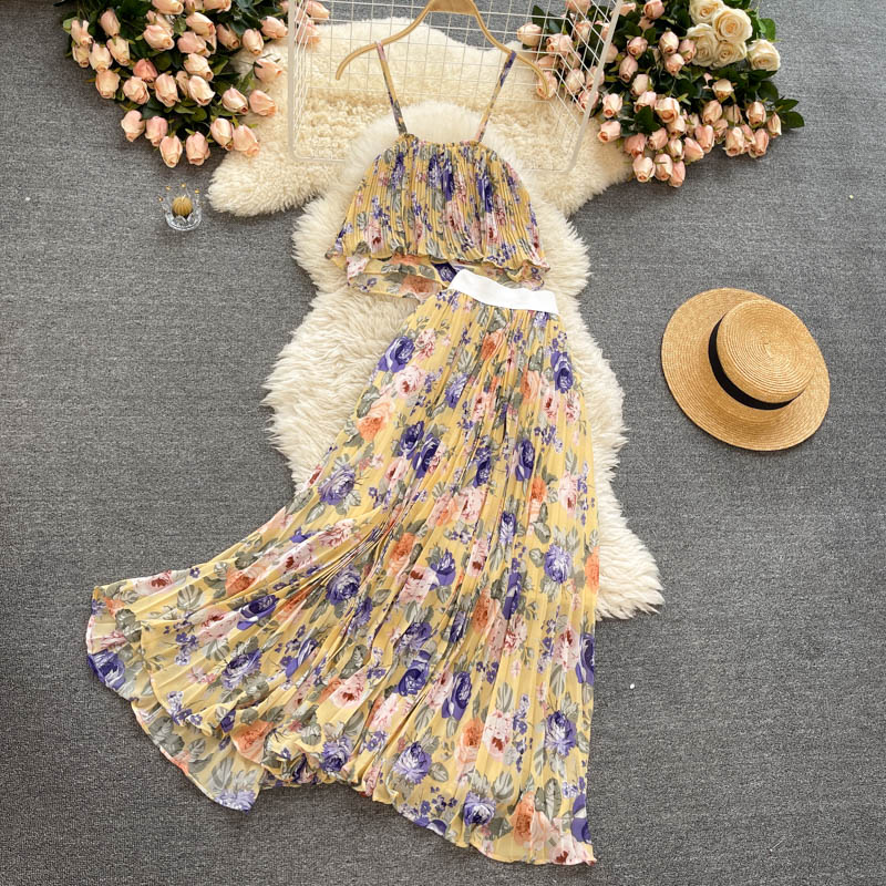 Madisyn Pleated Two Piece Set