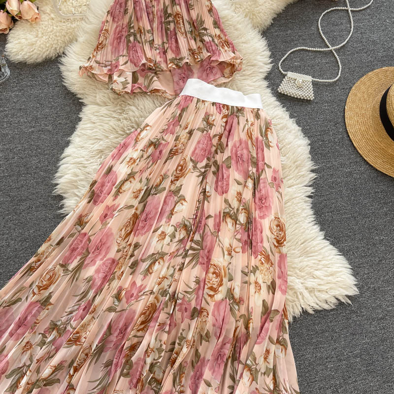 Madisyn Pleated Two Piece Set