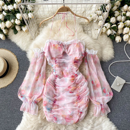 Sofia Off-Shoulder Puff Sleeve Dress