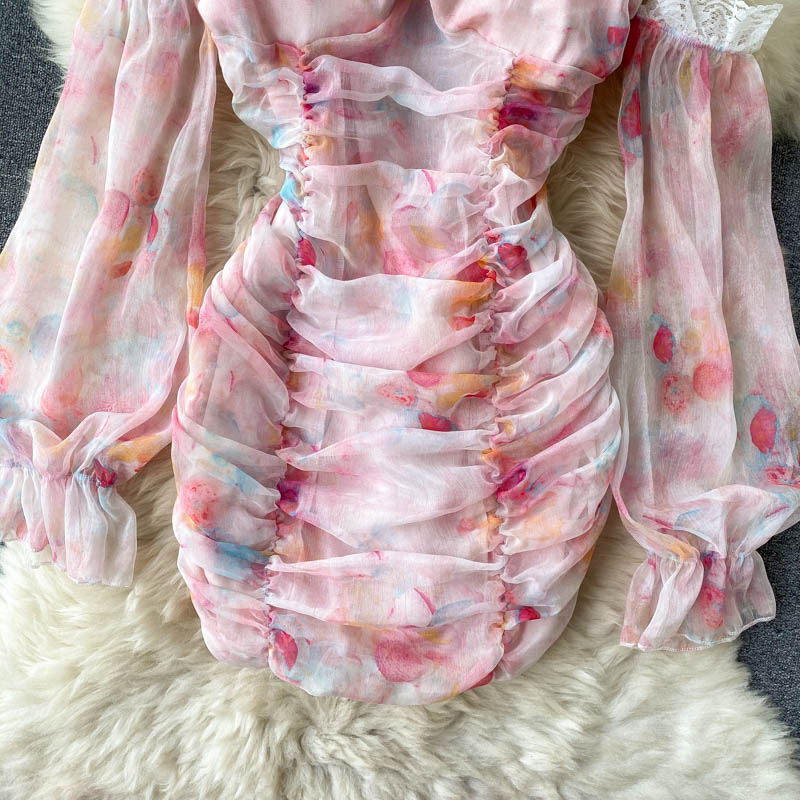 Sofia Off-Shoulder Puff Sleeve Dress
