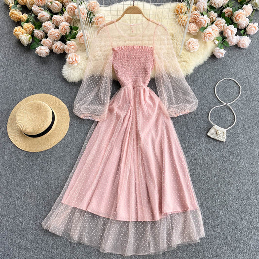 Amina Mesh Dress
