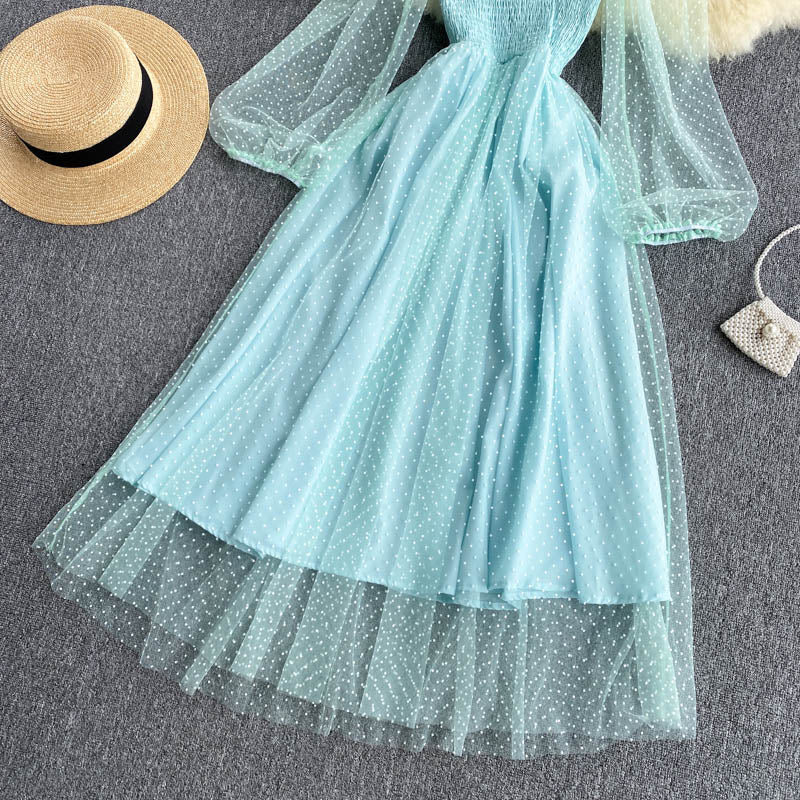 Amina Mesh Dress