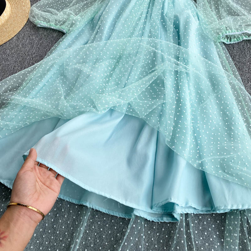 Amina Mesh Dress
