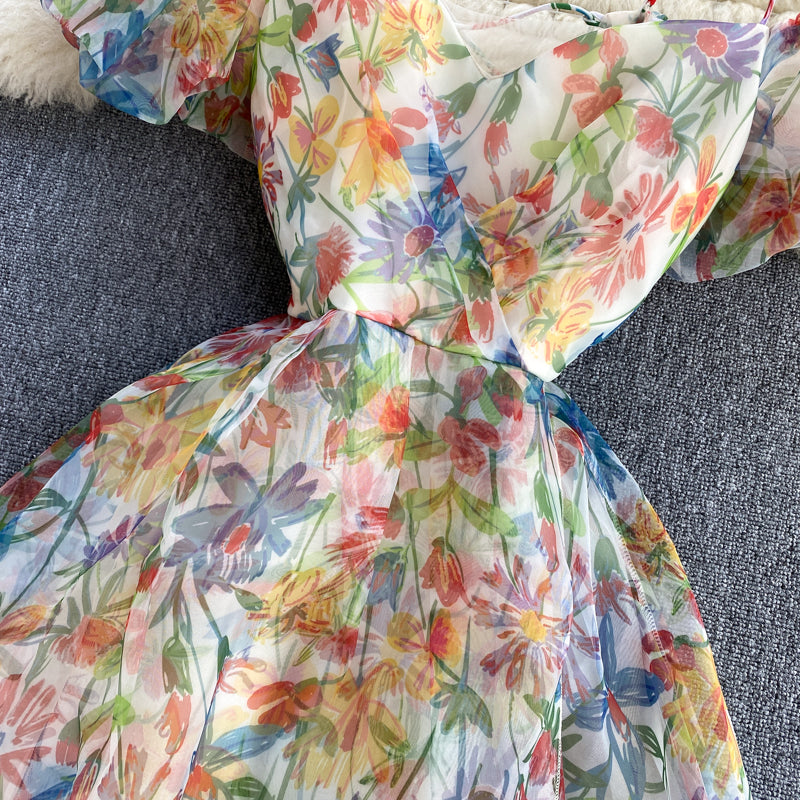 Amber Off-Shoulder Open Back Dress