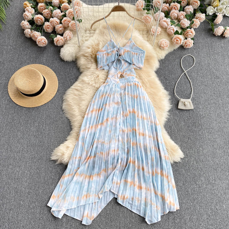 Laila Open Back Dress