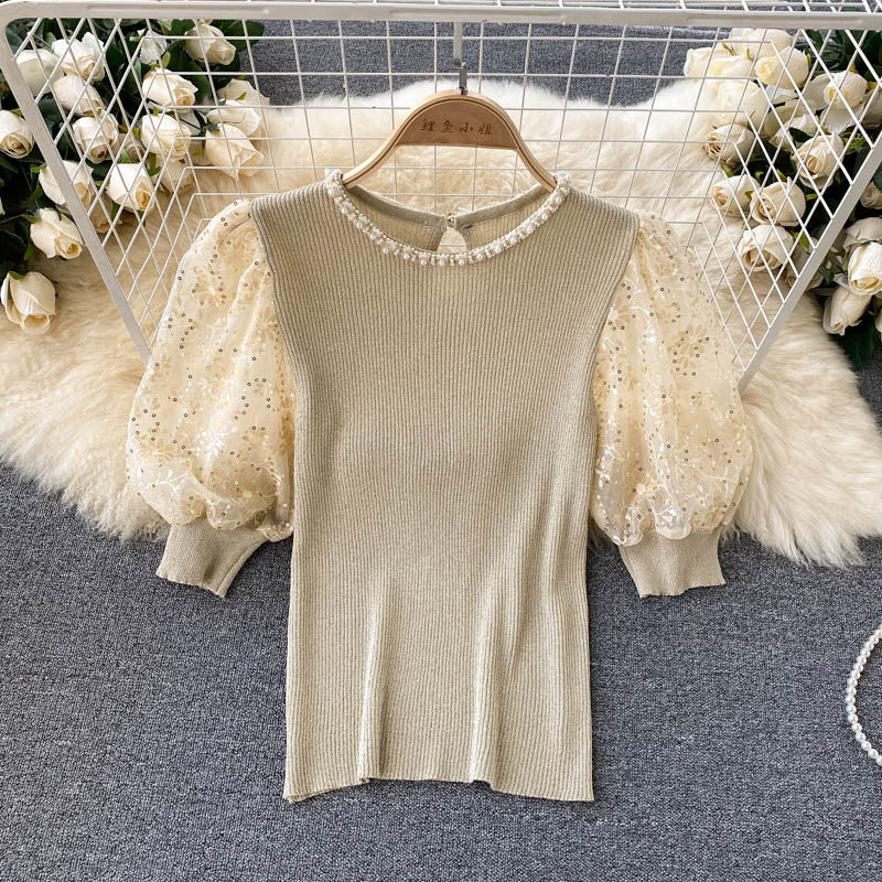 Luciana Two Piece Embroidered Knit Set