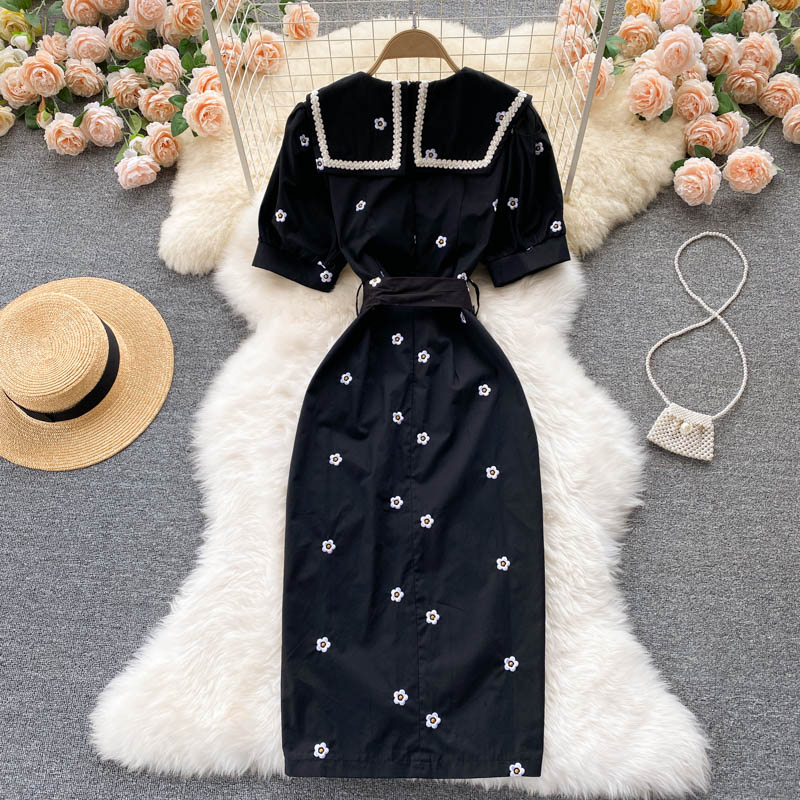 Aleena Embroidered Dress
