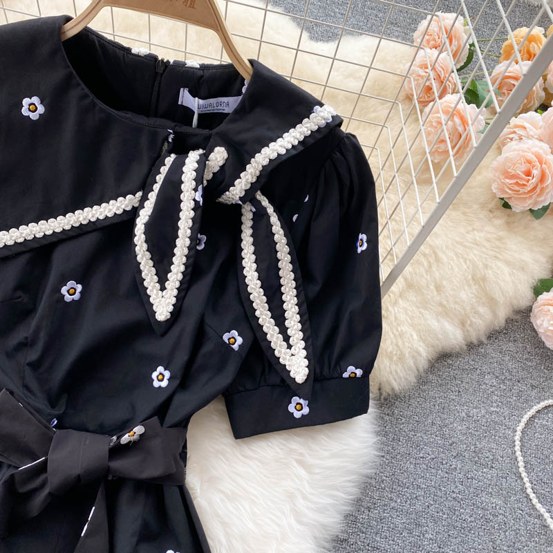 Aleena Embroidered Dress