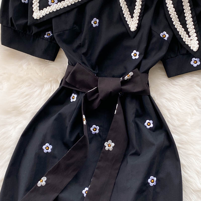 Aleena Embroidered Dress