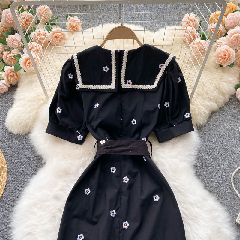 Aleena Embroidered Dress