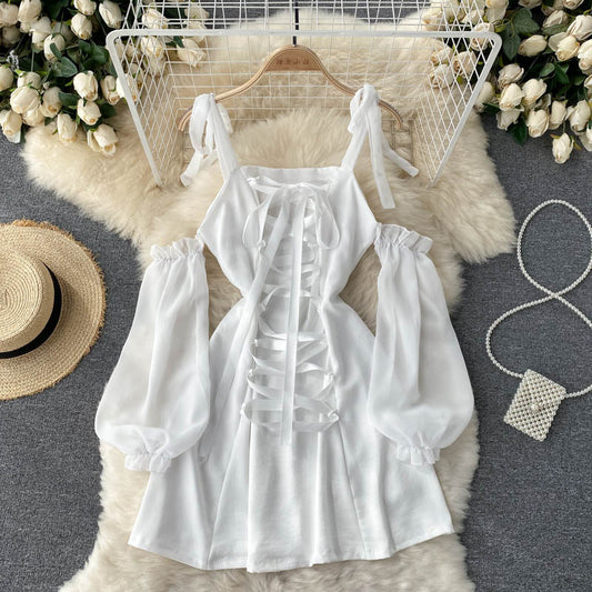 Clara Corset Tie Dress