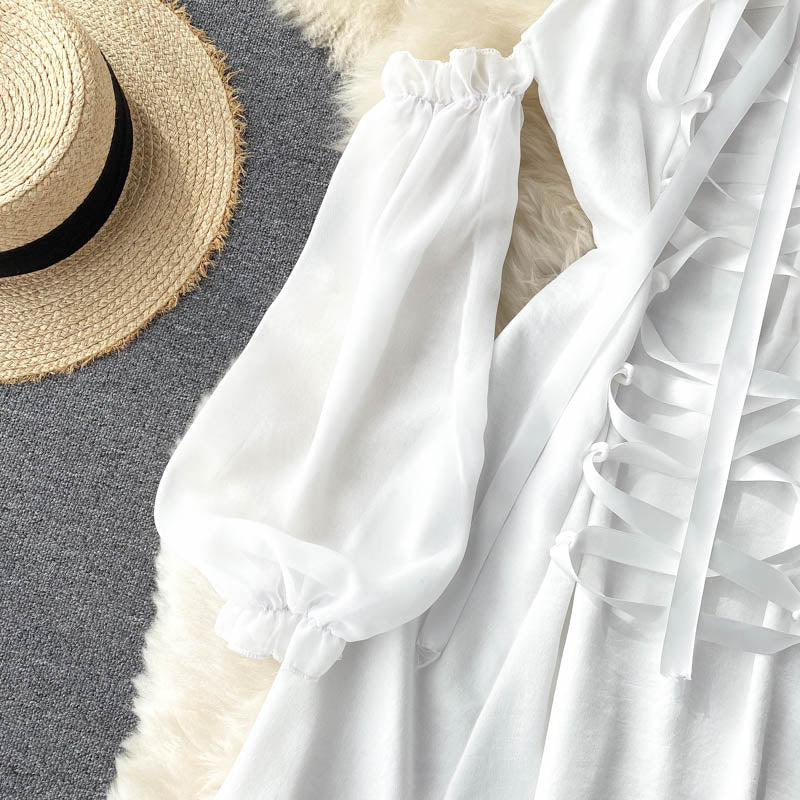 Clara Corset Tie Dress