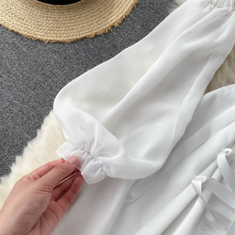 Clara Corset Tie Dress