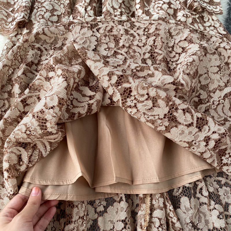 Stella Embroidered Lace Dress