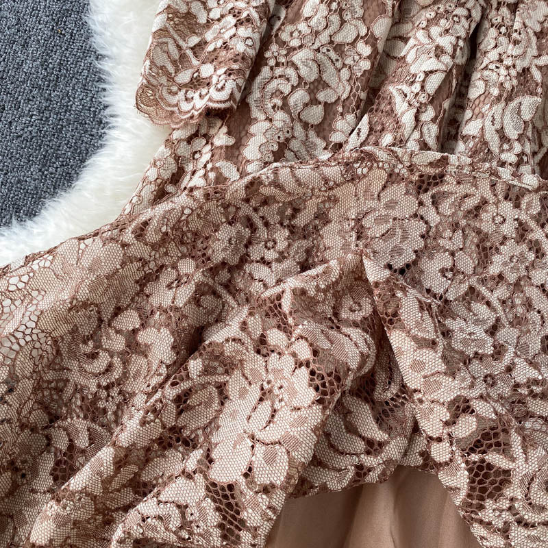 Stella Embroidered Lace Dress