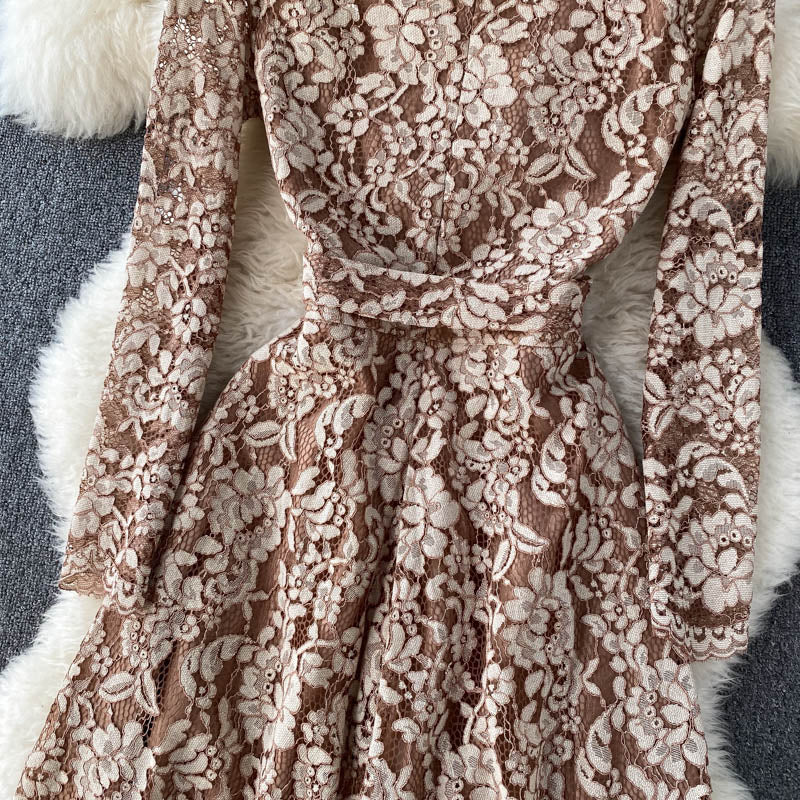 Stella Embroidered Lace Dress