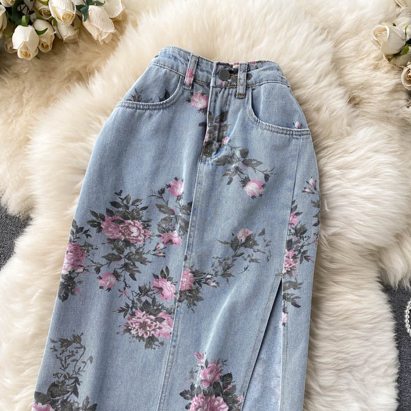 Maia Denim Skirt