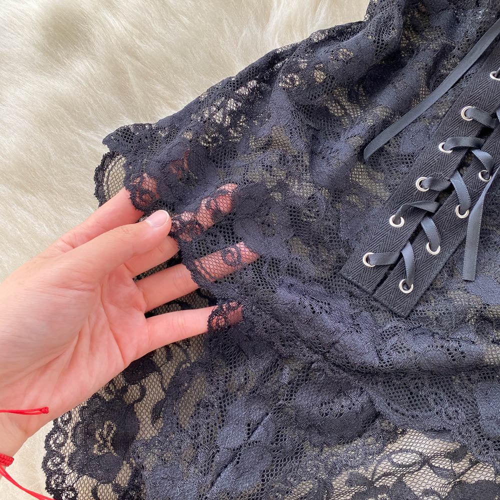 Mariah Corset Lace Bodysuit