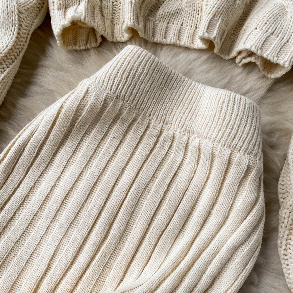 Caya Hoodie Two Piece Knit Set
