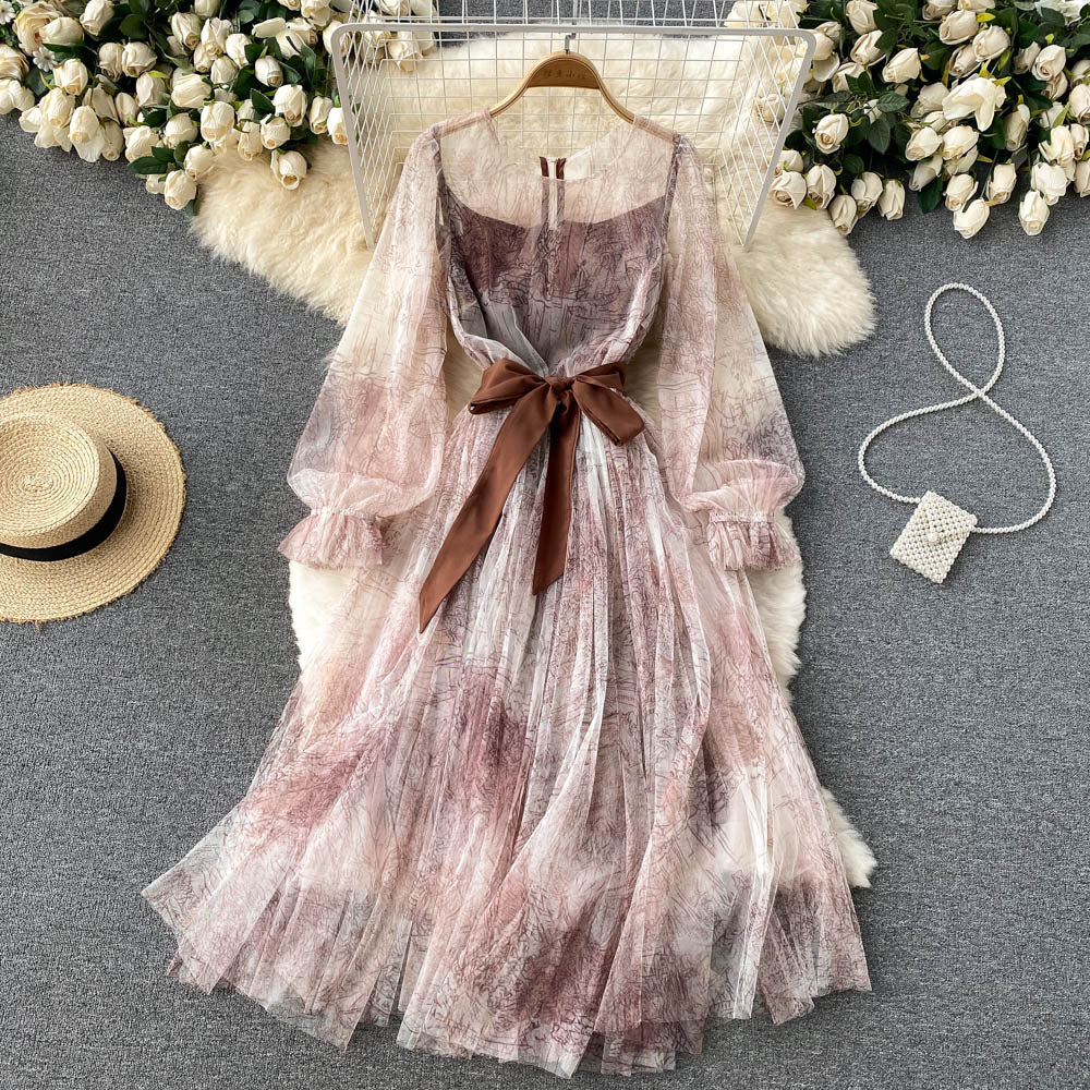 Liberty Puff Sleeve Dress