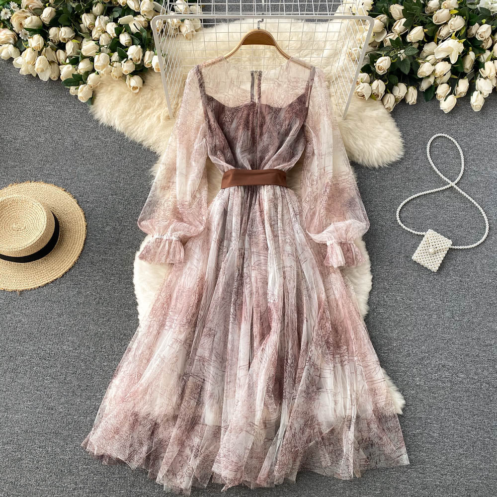 Liberty Puff Sleeve Dress