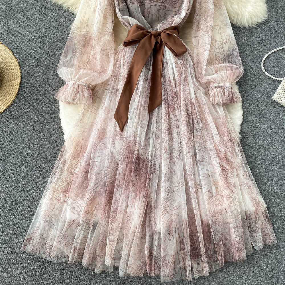 Liberty Puff Sleeve Dress