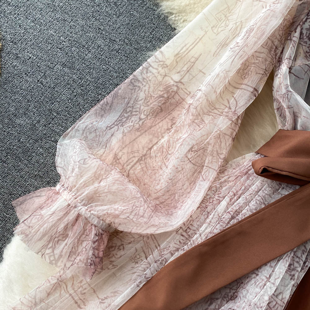 Liberty Puff Sleeve Dress
