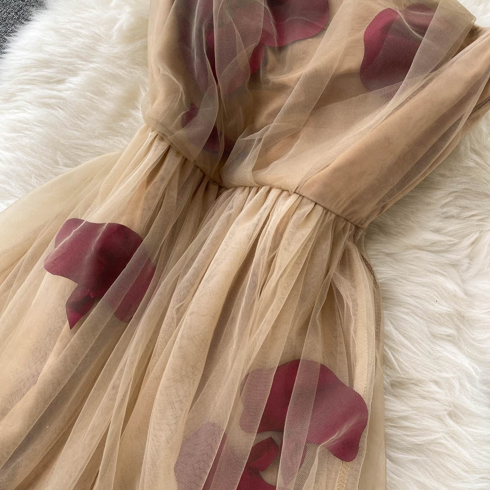 Clare Mesh Dress