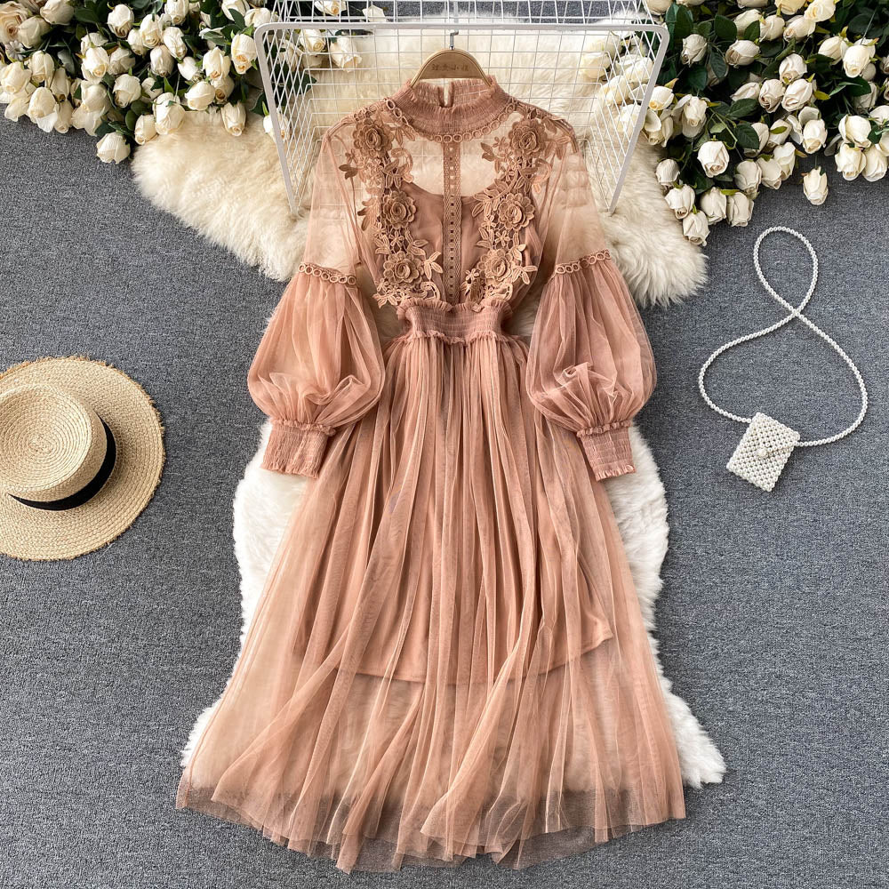 Aurelia Mesh Dress