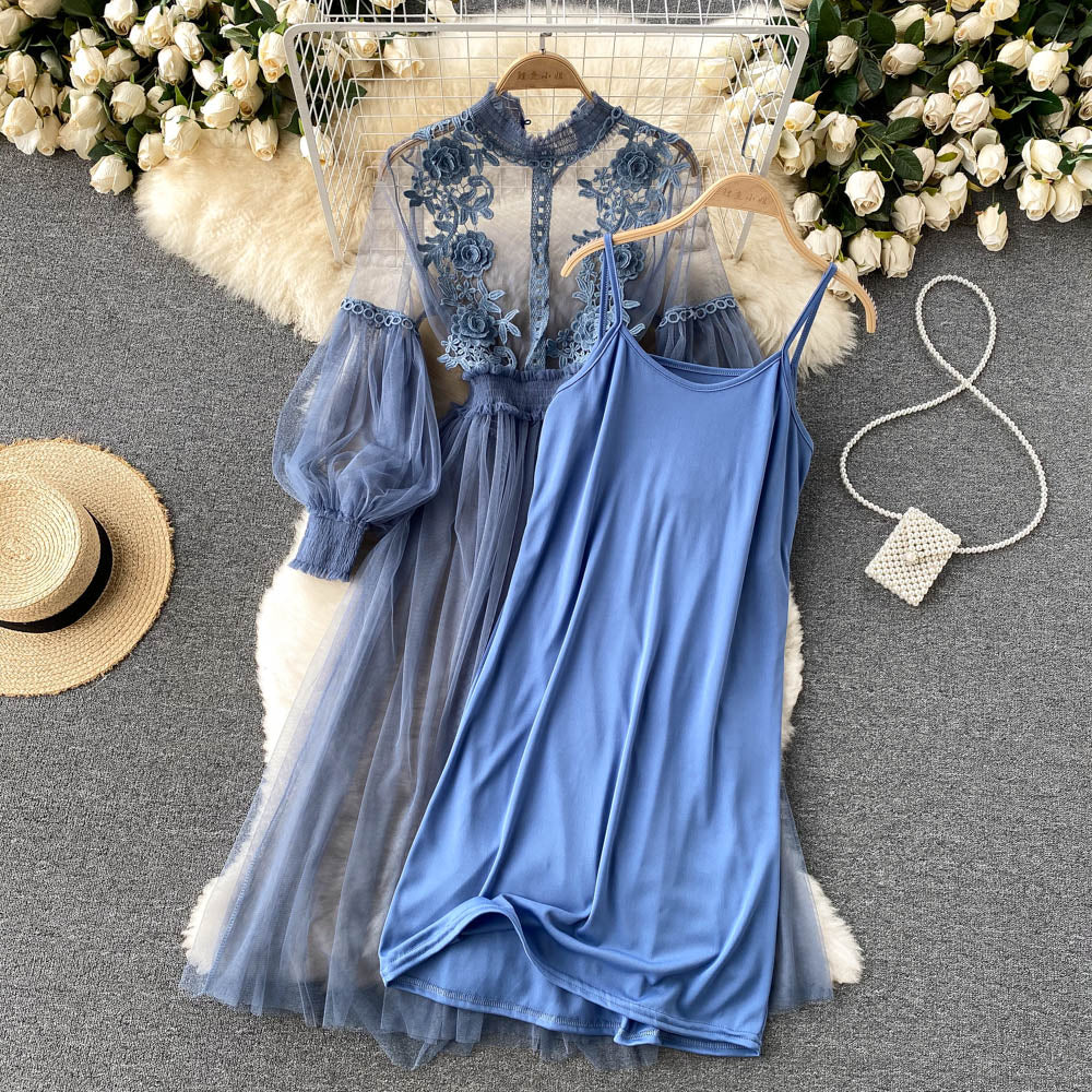 Aurelia Mesh Dress
