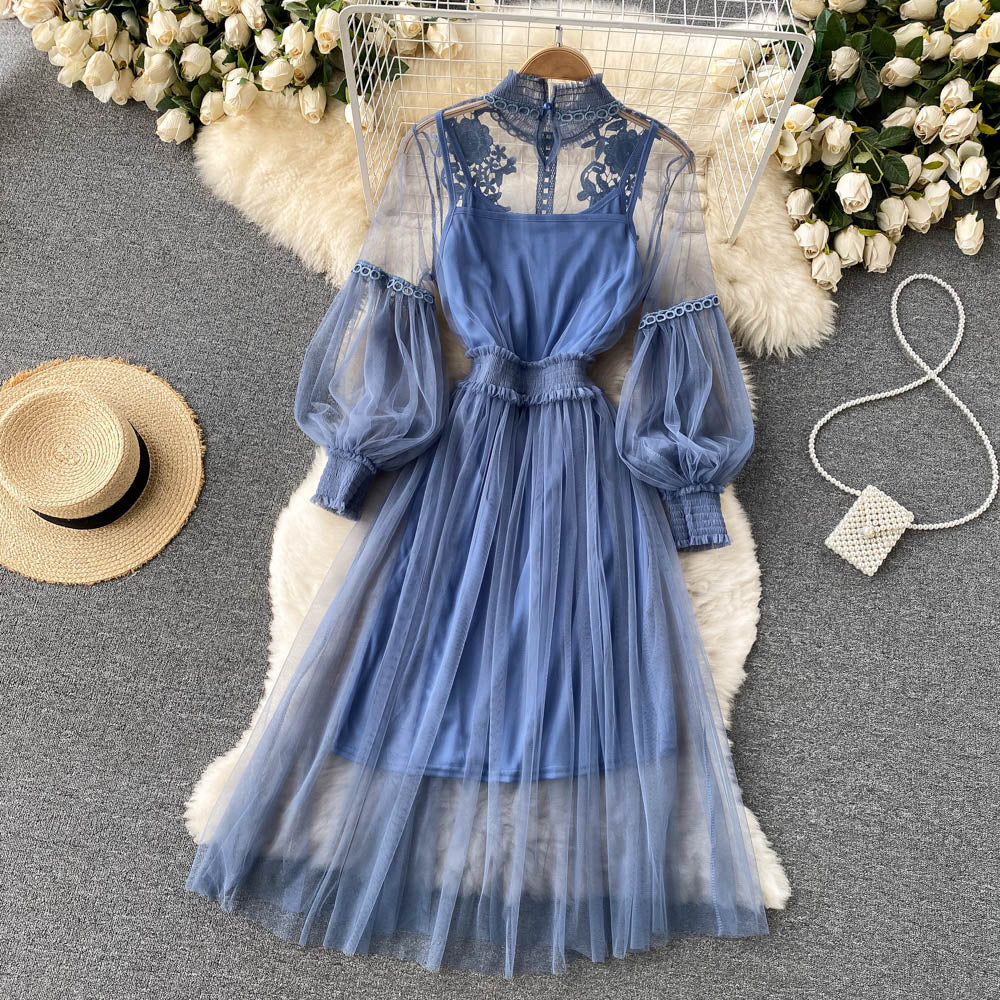 Aurelia Mesh Dress