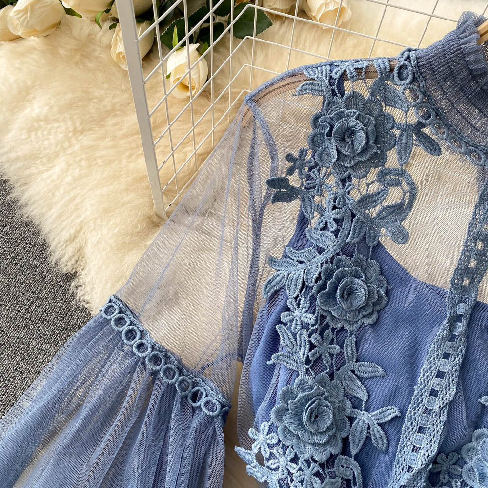 Aurelia Mesh Dress