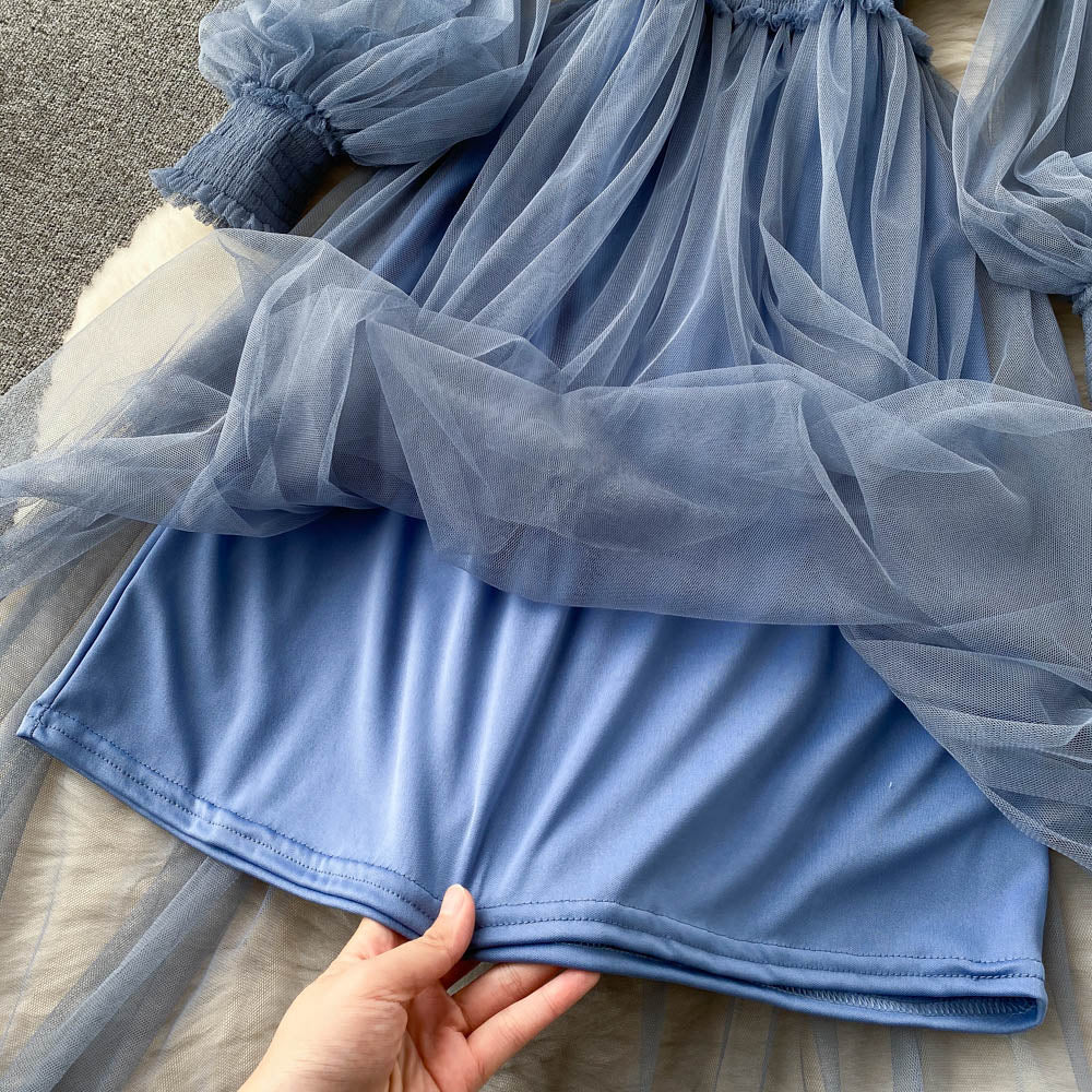 Aurelia Mesh Dress