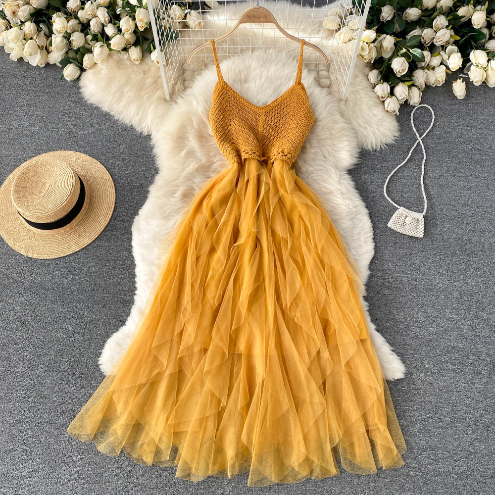 Kora Mesh Dress