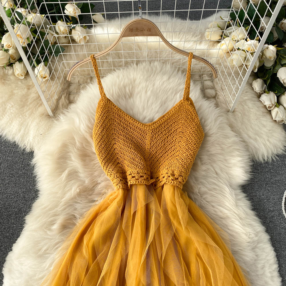 Kora Mesh Dress
