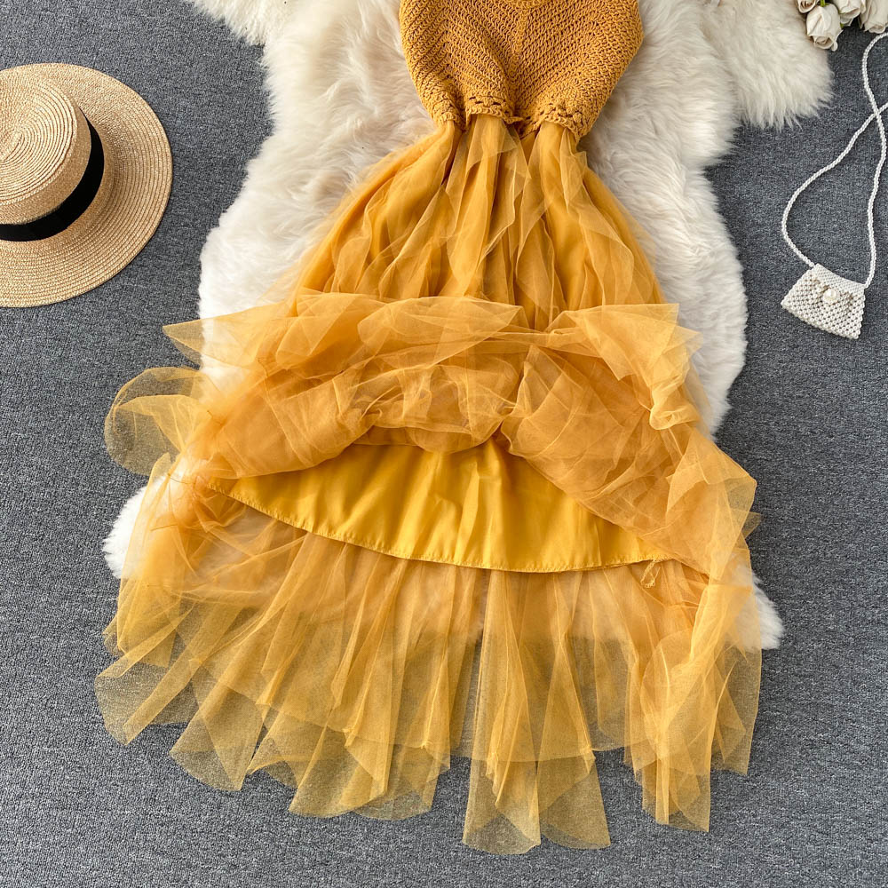 Kora Mesh Dress