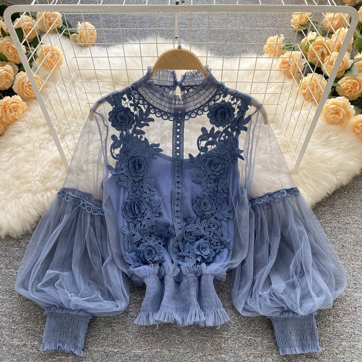 Aurelia Mesh Top