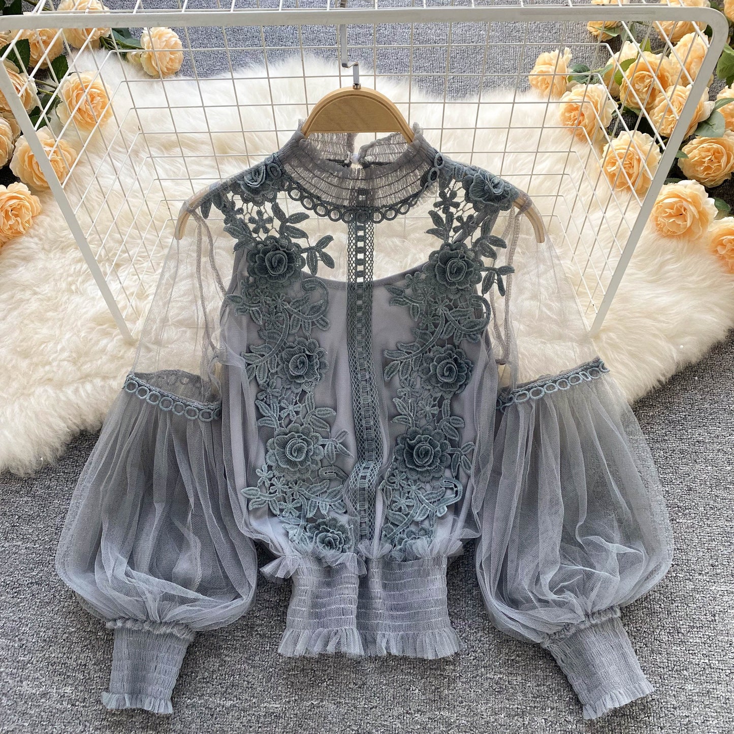 Aurelia Mesh Top