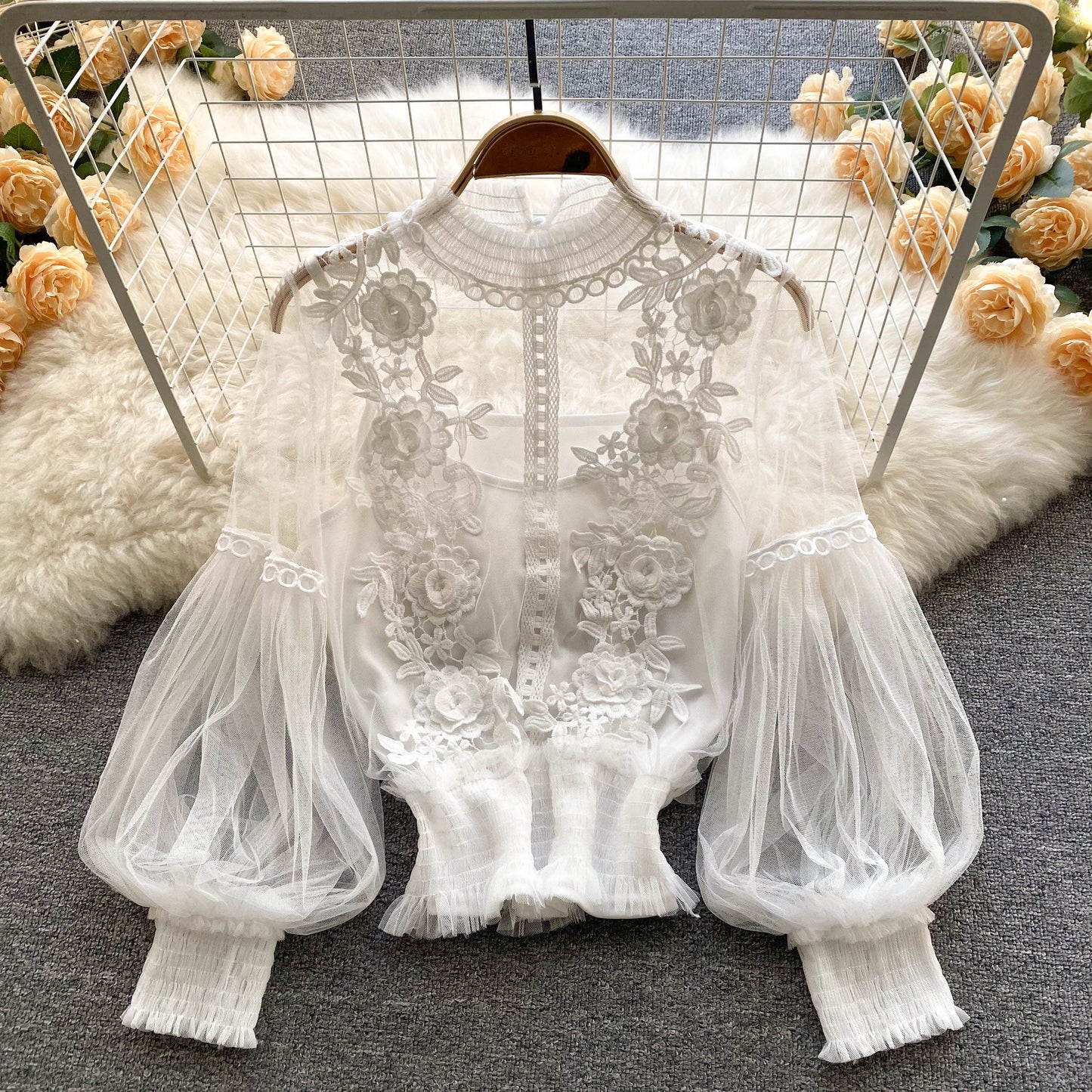 Aurelia Mesh Top