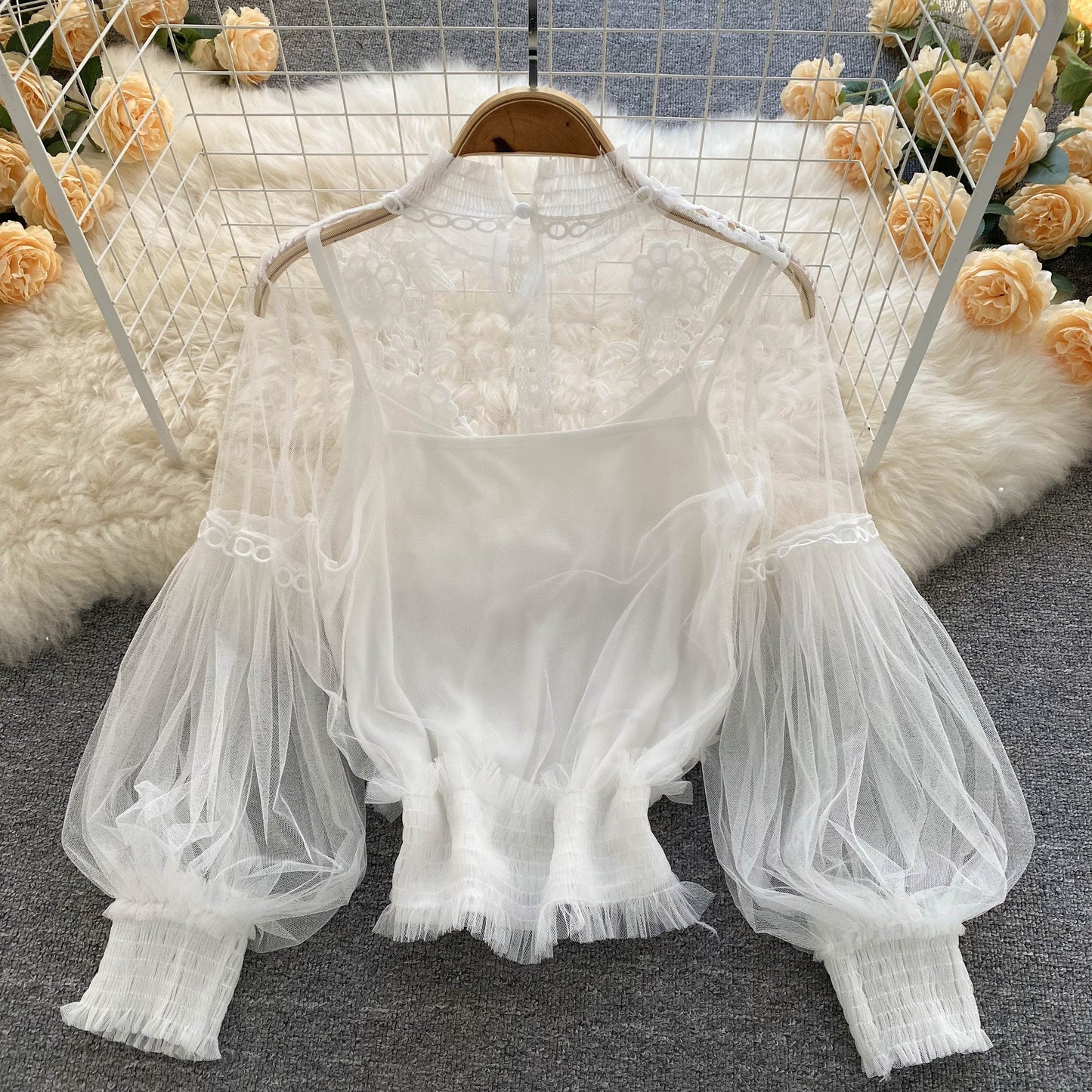 Aurelia Mesh Top