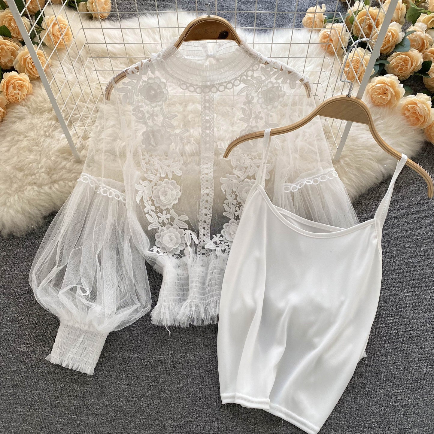 Aurelia Mesh Top