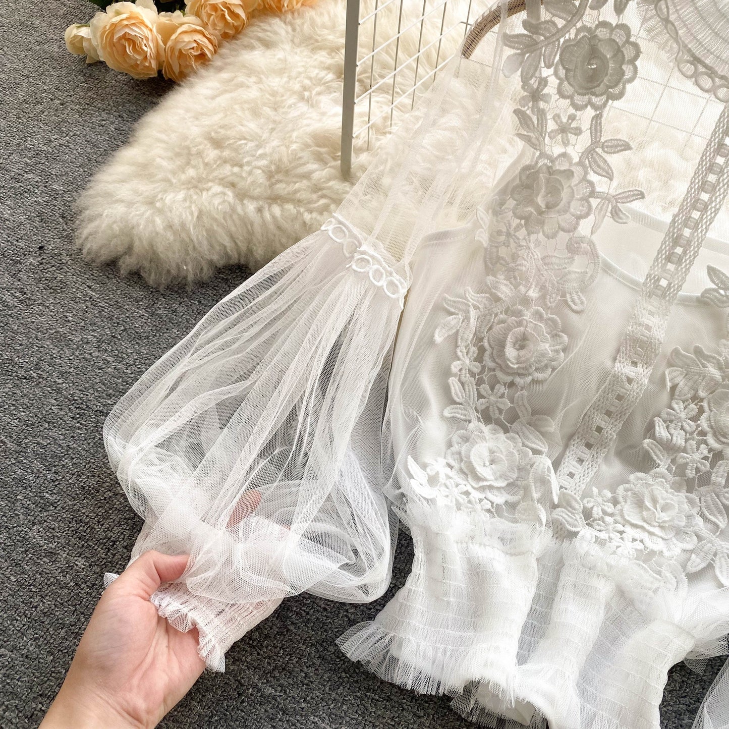 Aurelia Mesh Top