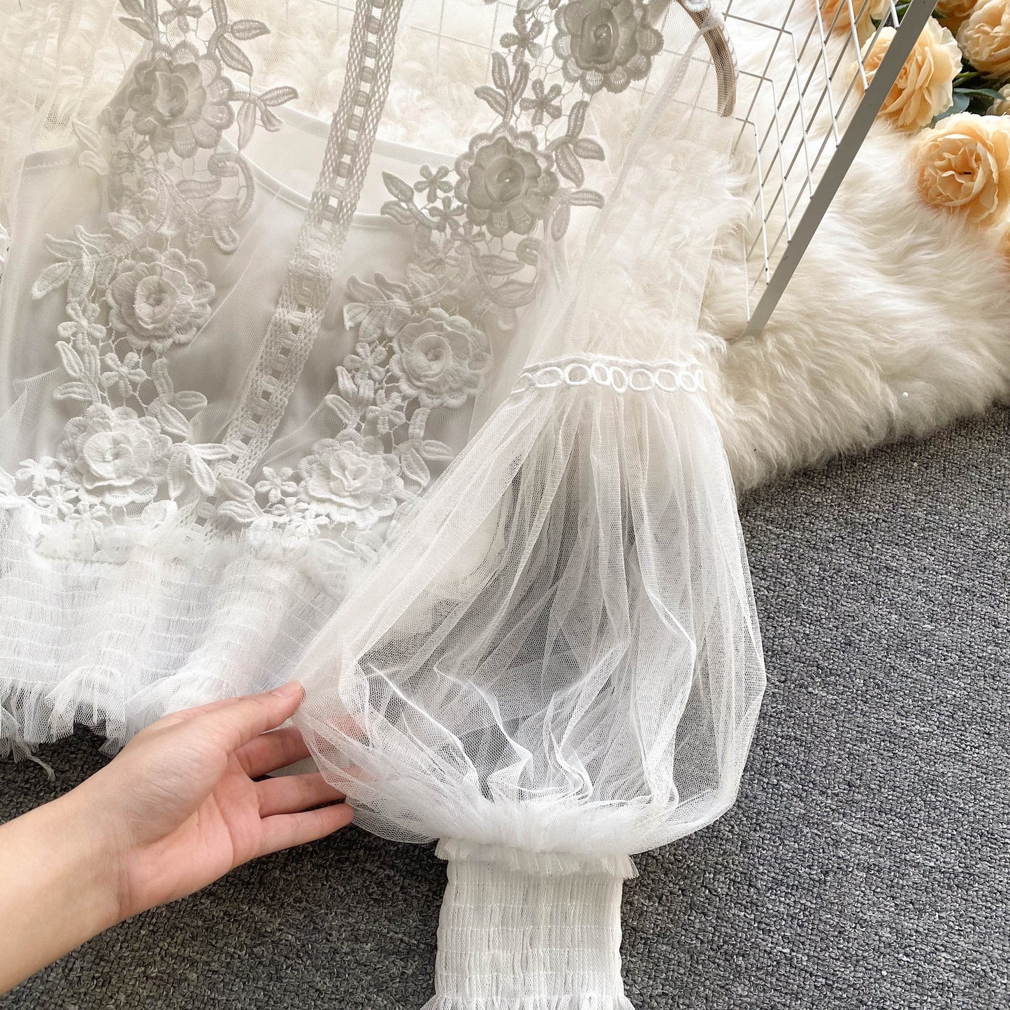 Aurelia Mesh Top