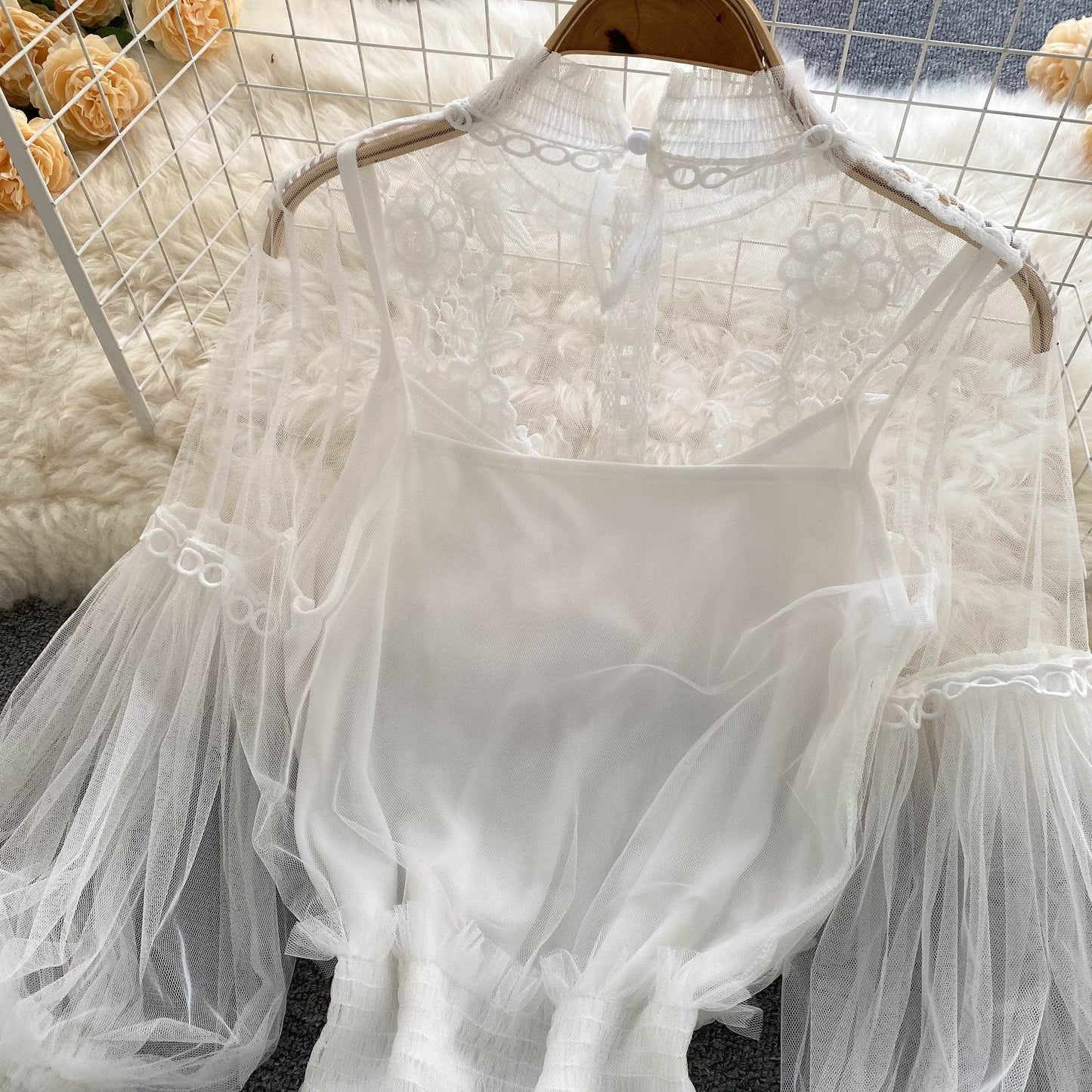Aurelia Mesh Top