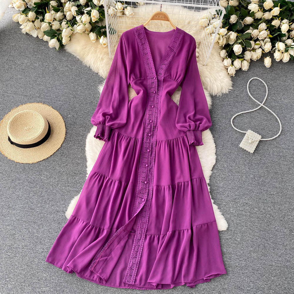 Adelynn V Neck Dress