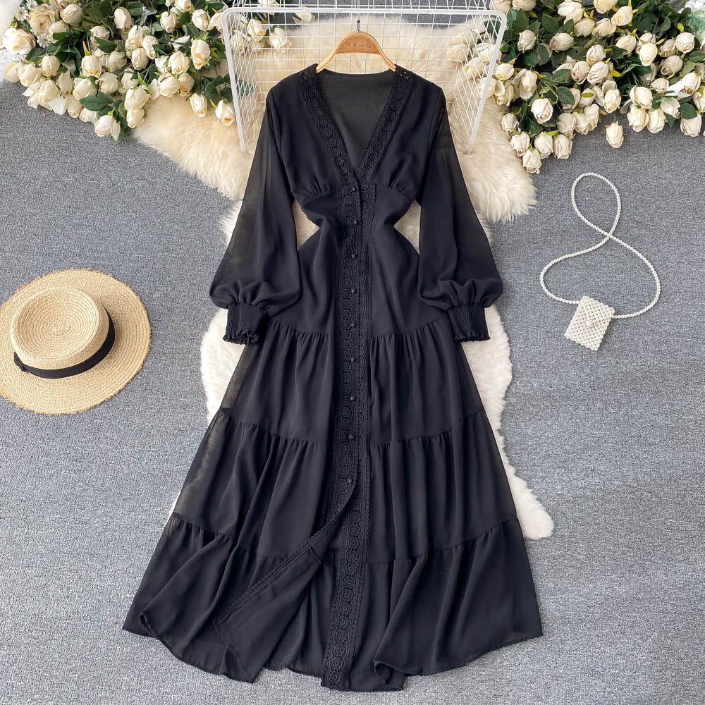 Adelynn V Neck Dress