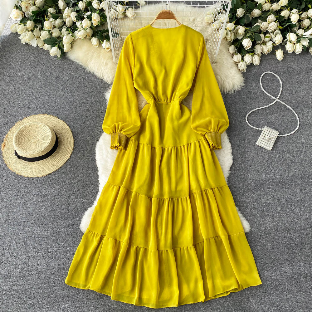 Adelynn V Neck Dress