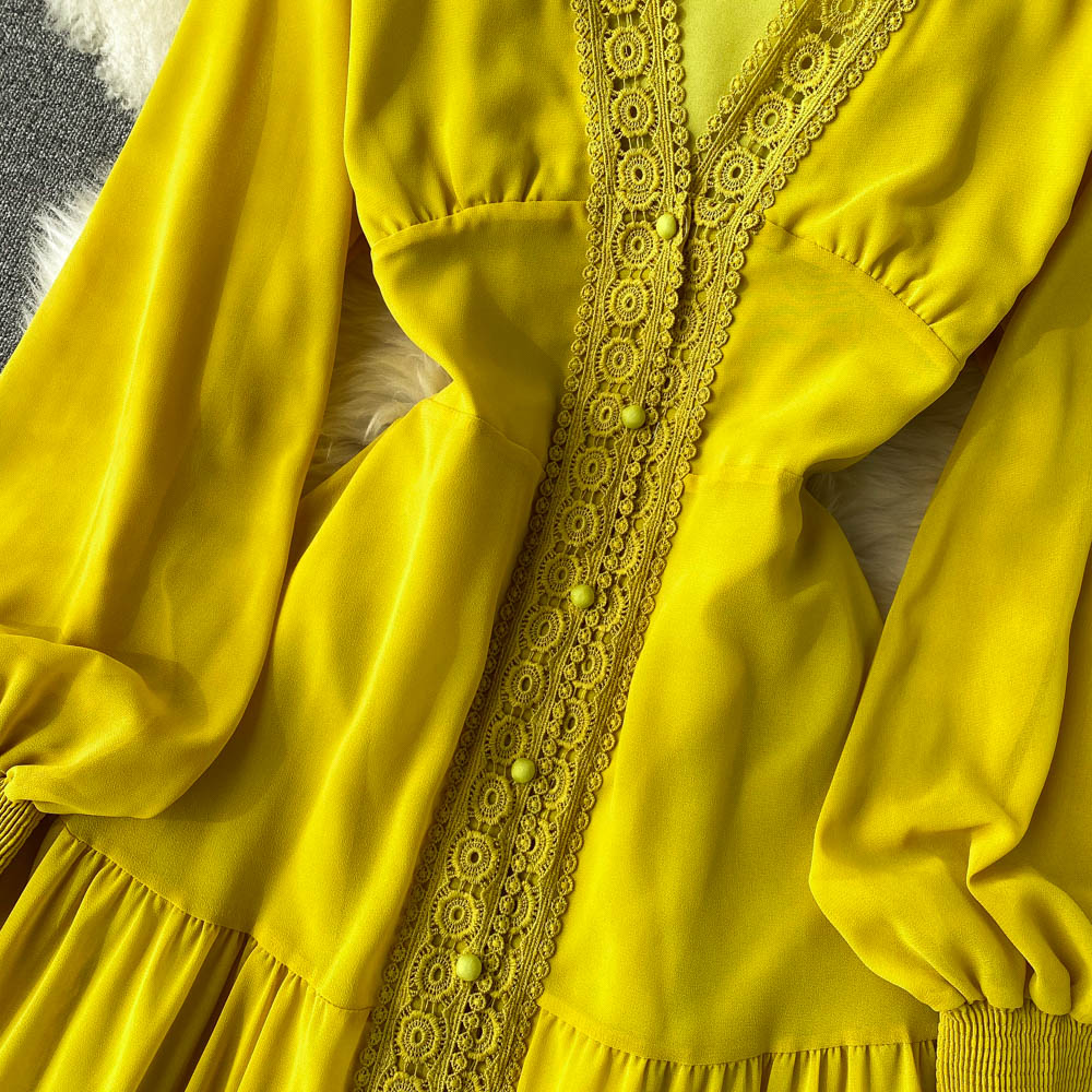 Adelynn V Neck Dress