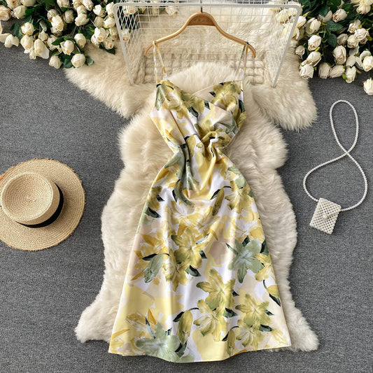 Flora V Neck Dress