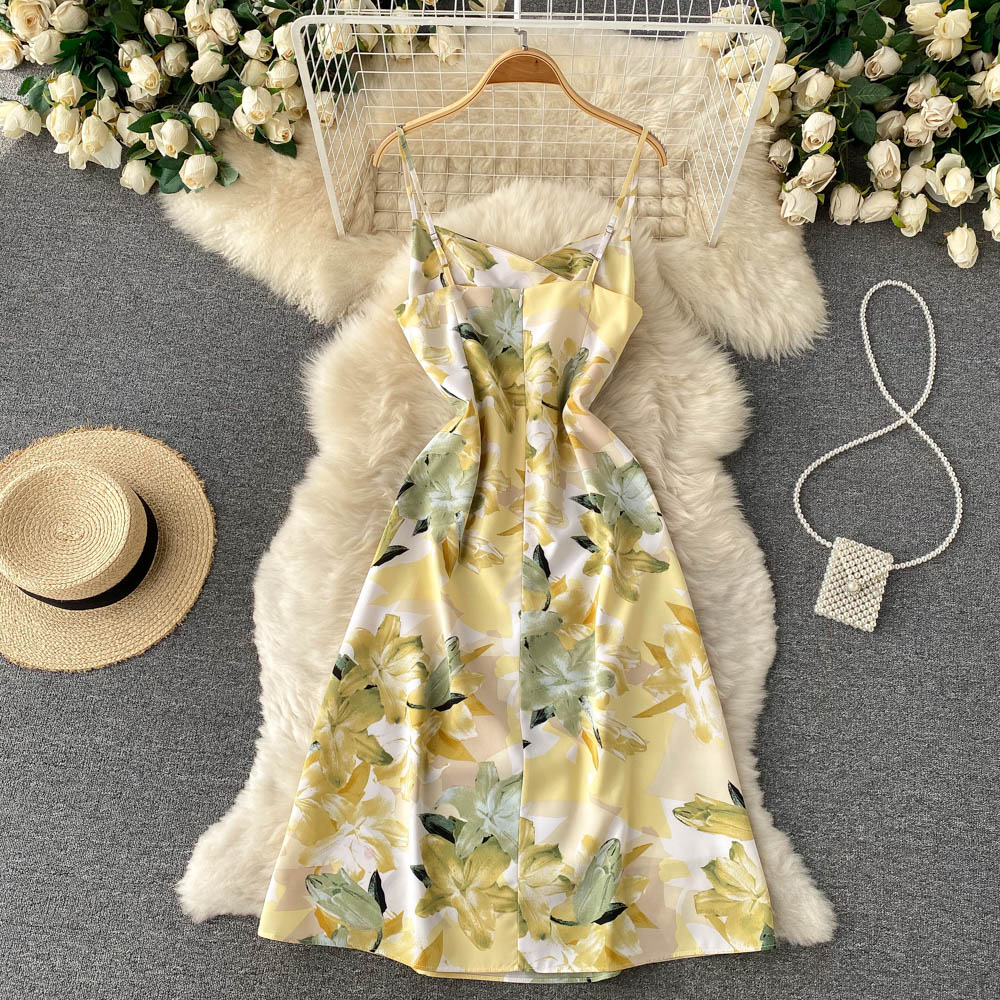 Flora V Neck Dress